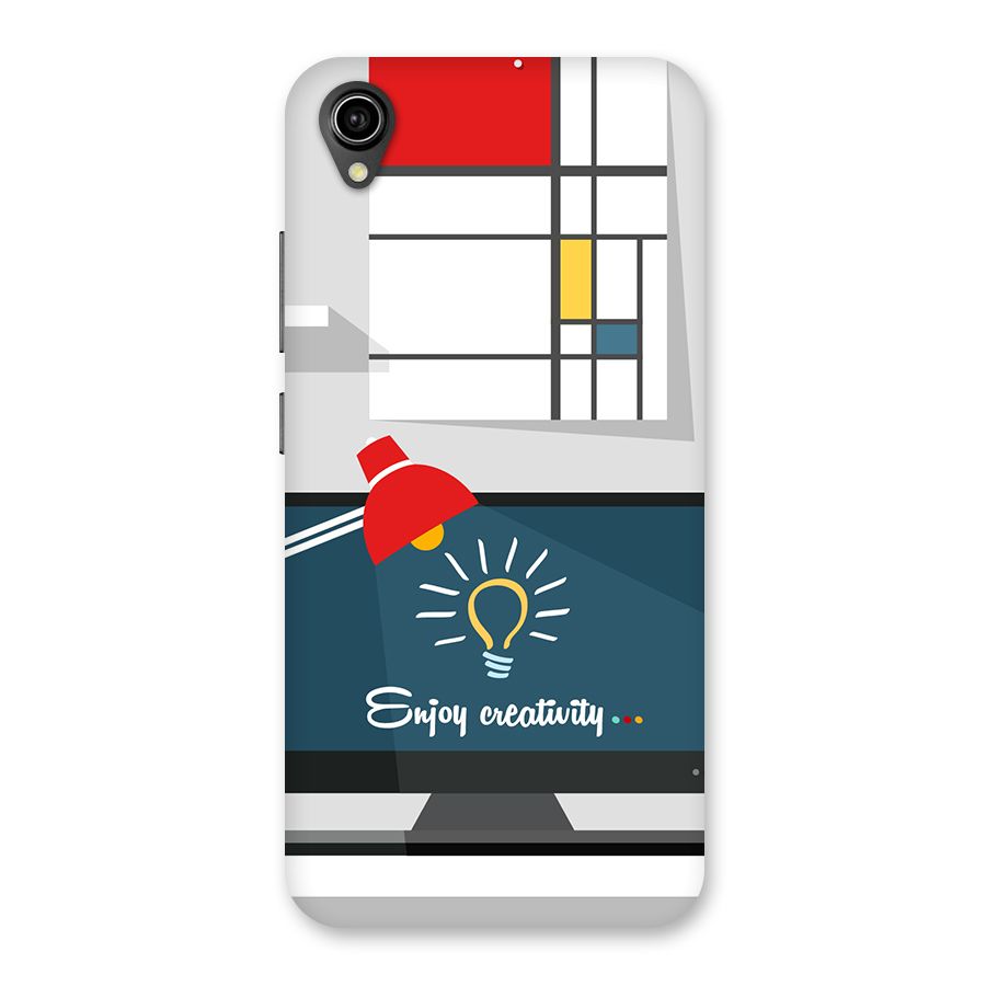 Creative Workspace Design Back Case for Vivo Y90