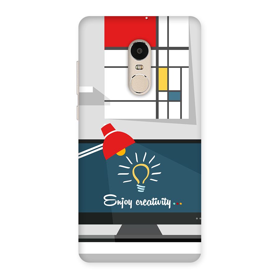 Creative Workspace Design Back Case for Xiaomi Redmi Note 4
