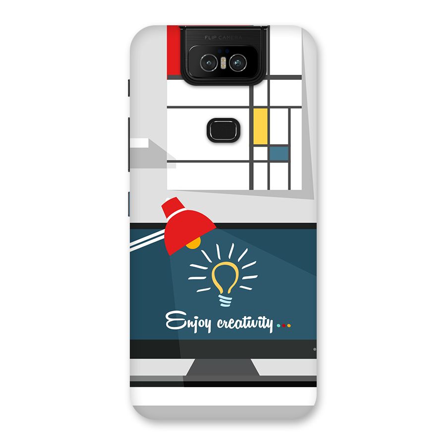 Creative Workspace Design Back Case for Zenfone 6z