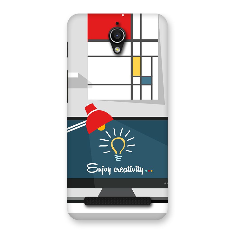 Creative Workspace Design Back Case for Zenfone Go