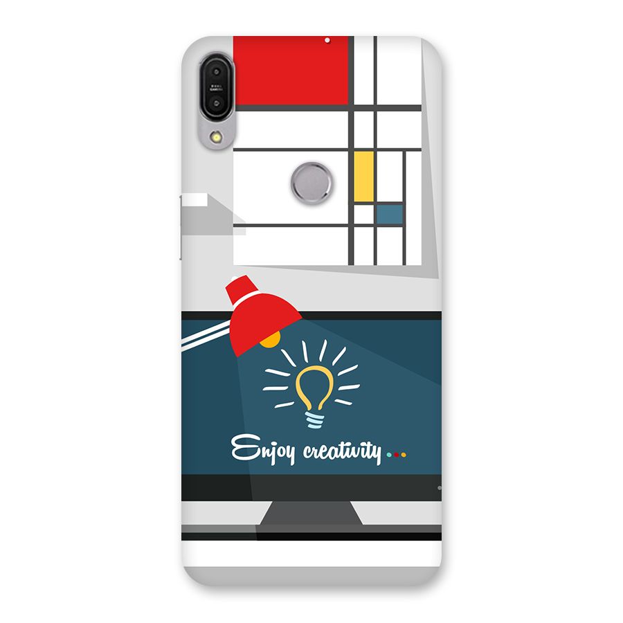 Creative Workspace Design Back Case for Zenfone Max Pro M1