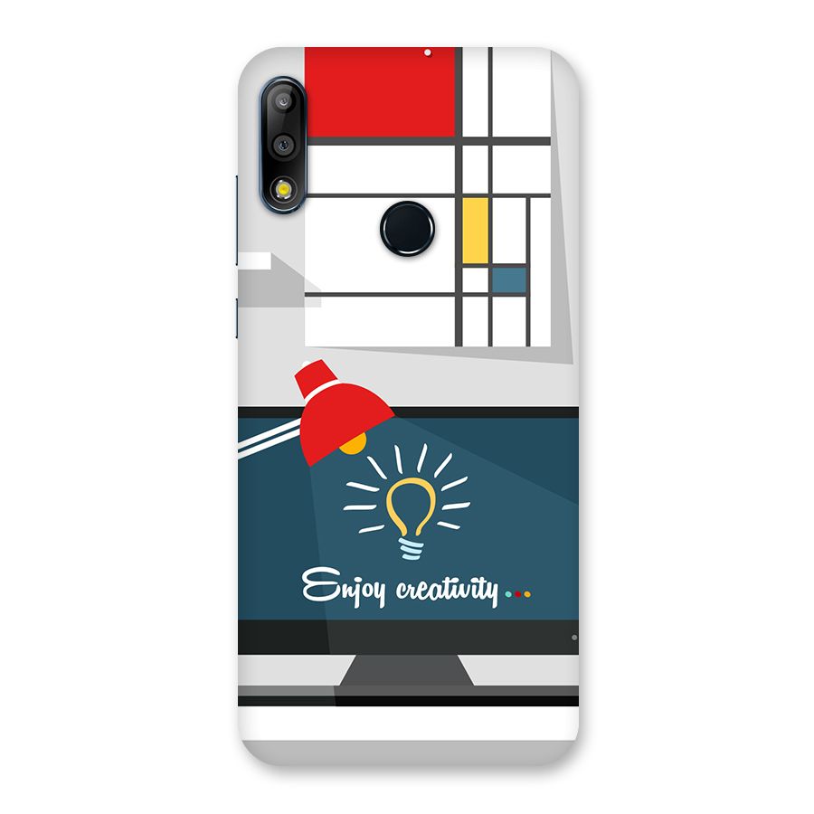 Creative Workspace Design Back Case for Zenfone Max Pro M2