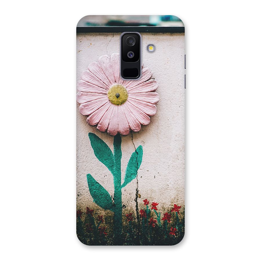 Creativity Flower Back Case for Galaxy A6 Plus