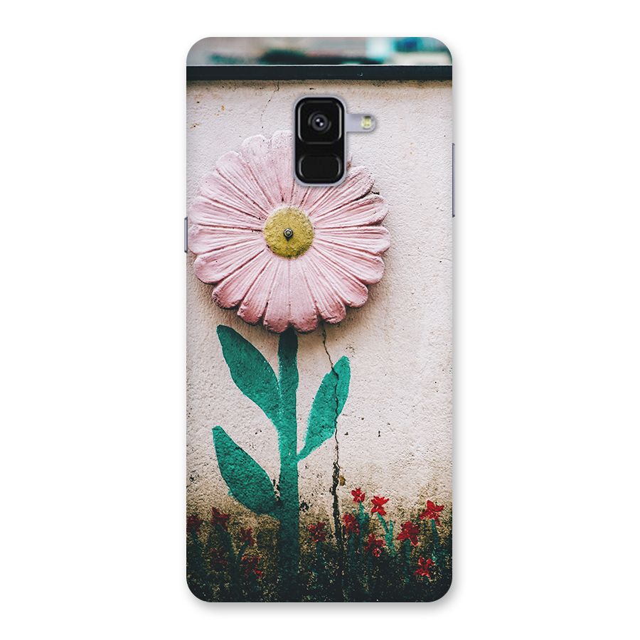 Creativity Flower Back Case for Galaxy A8 Plus