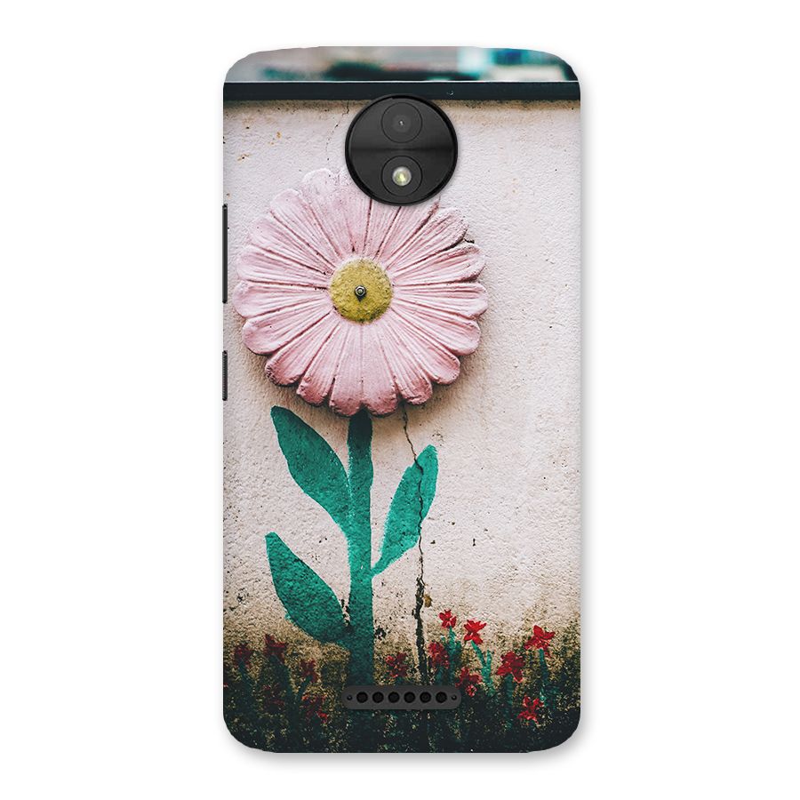 Creativity Flower Back Case for Moto C