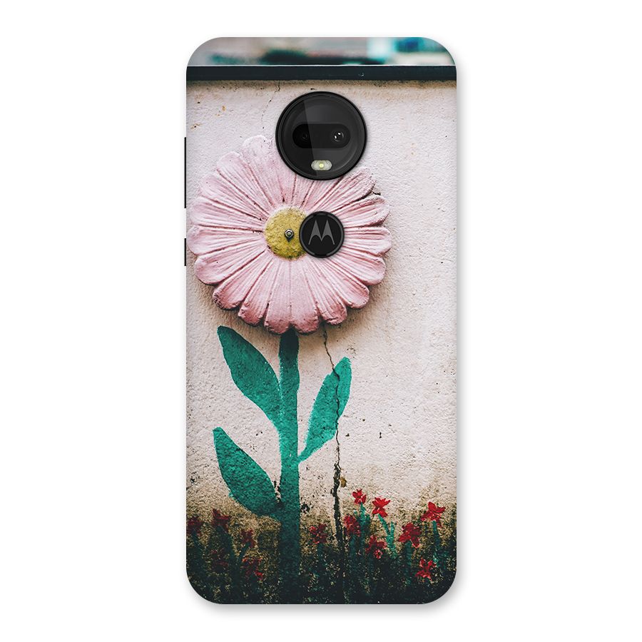 Creativity Flower Back Case for Moto G7