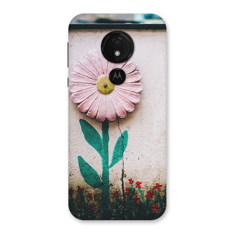 Creativity Flower Back Case for Moto G7 Power