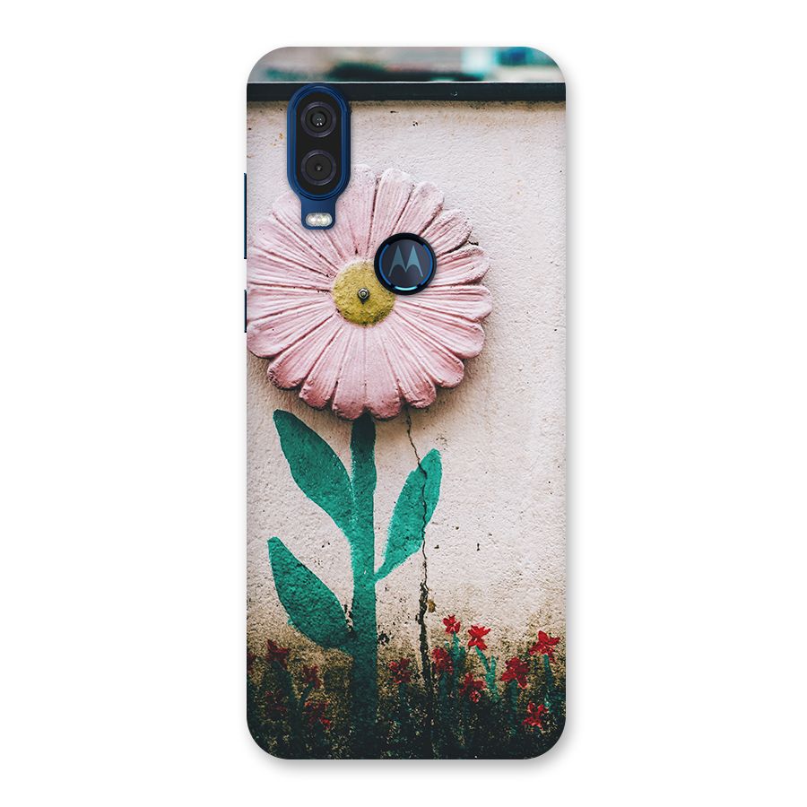 Creativity Flower Back Case for Motorola One Vision