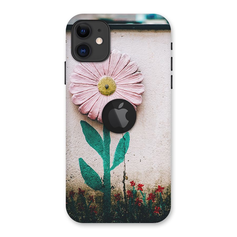 Creativity Flower Back Case for iPhone 11 Logo Cut