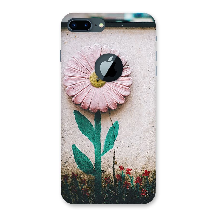 Creativity Flower Back Case for iPhone 7 Plus Logo Cut