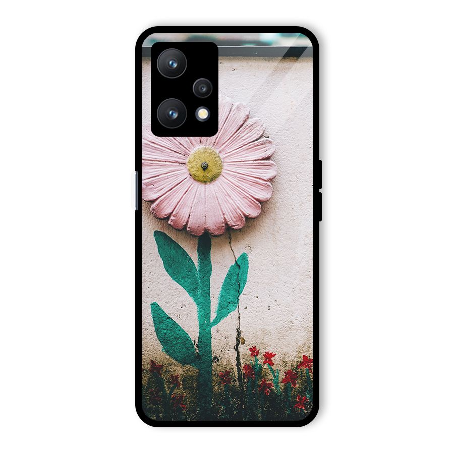 Creativity Flower Glass Back Case for Realme 9 Pro 5G