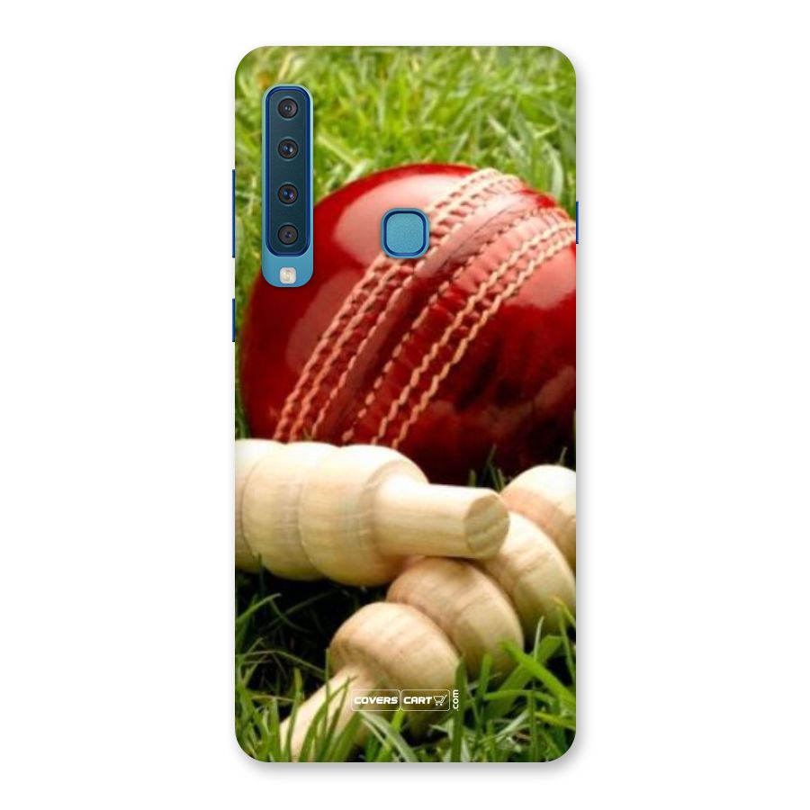 Cricket Ball and Stumps Back Case for Galaxy A9 (2018)