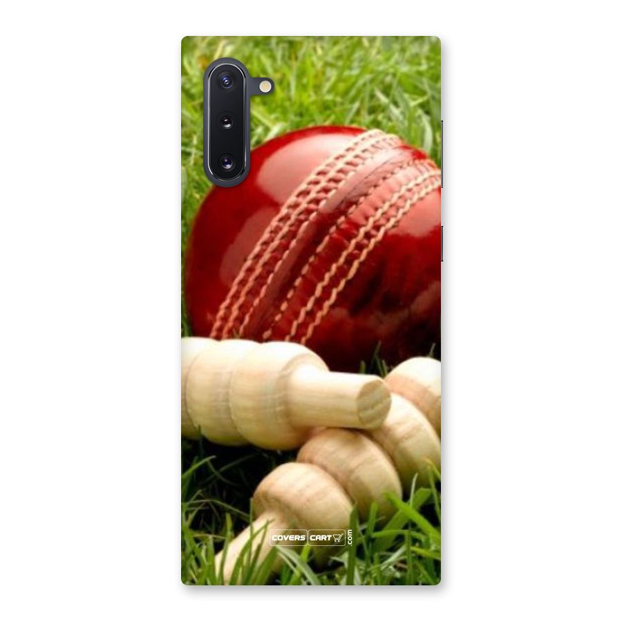 Cricket Ball and Stumps Back Case for Galaxy Note 10