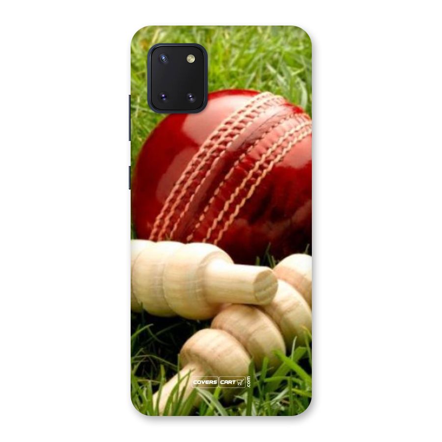 Cricket Ball and Stumps Back Case for Galaxy Note 10 Lite