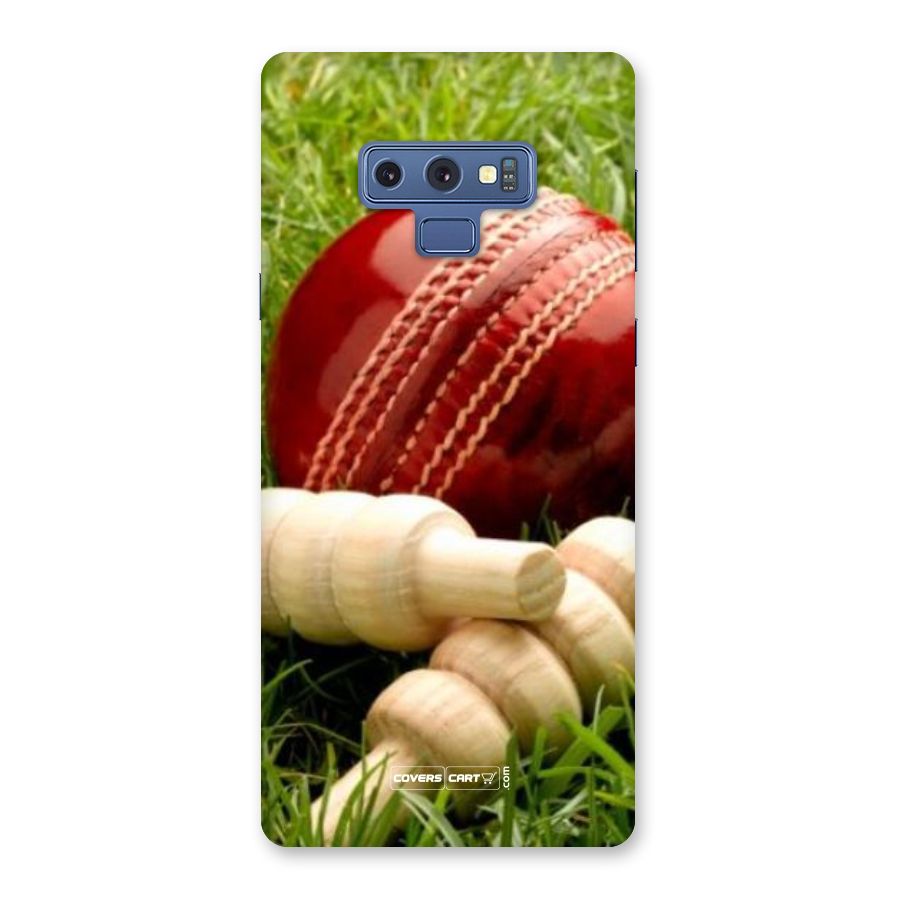 Cricket Ball and Stumps Back Case for Galaxy Note 9