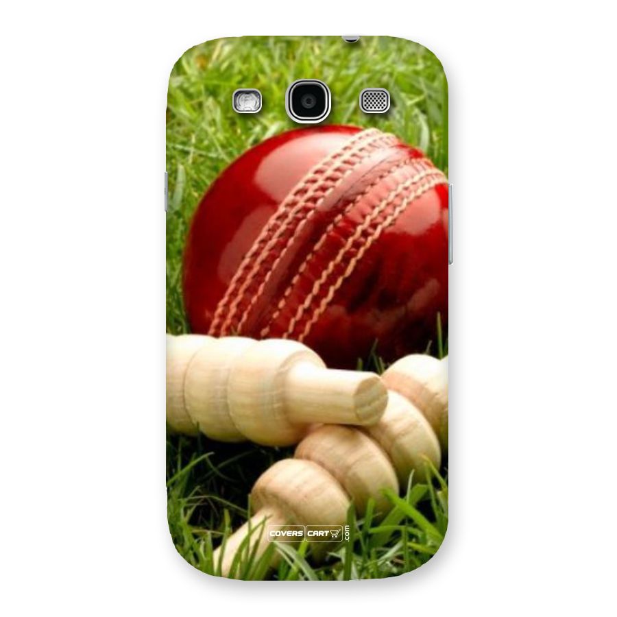 Cricket Ball and Stumps Back Case for Galaxy S3