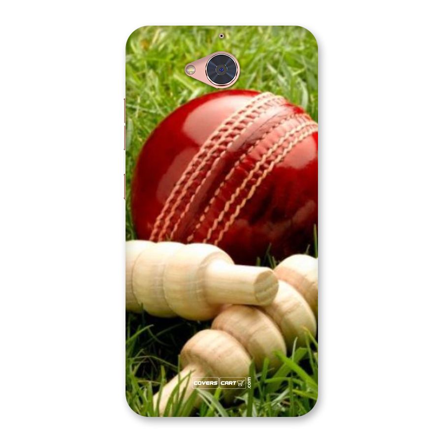 Cricket Ball and Stumps Back Case for Gionee S6 Pro