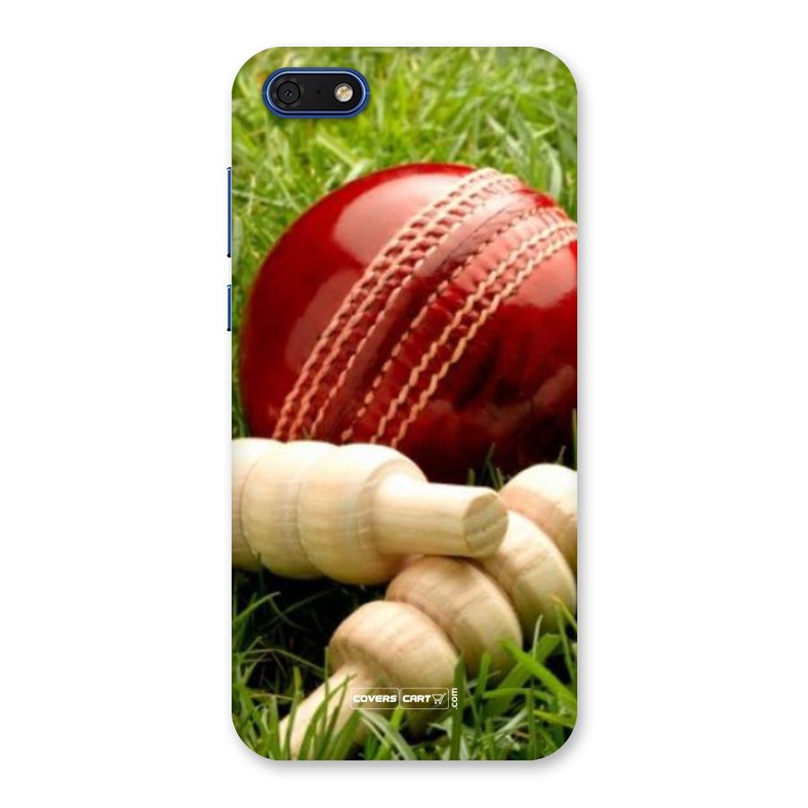 Cricket Ball and Stumps Back Case for Honor 7s