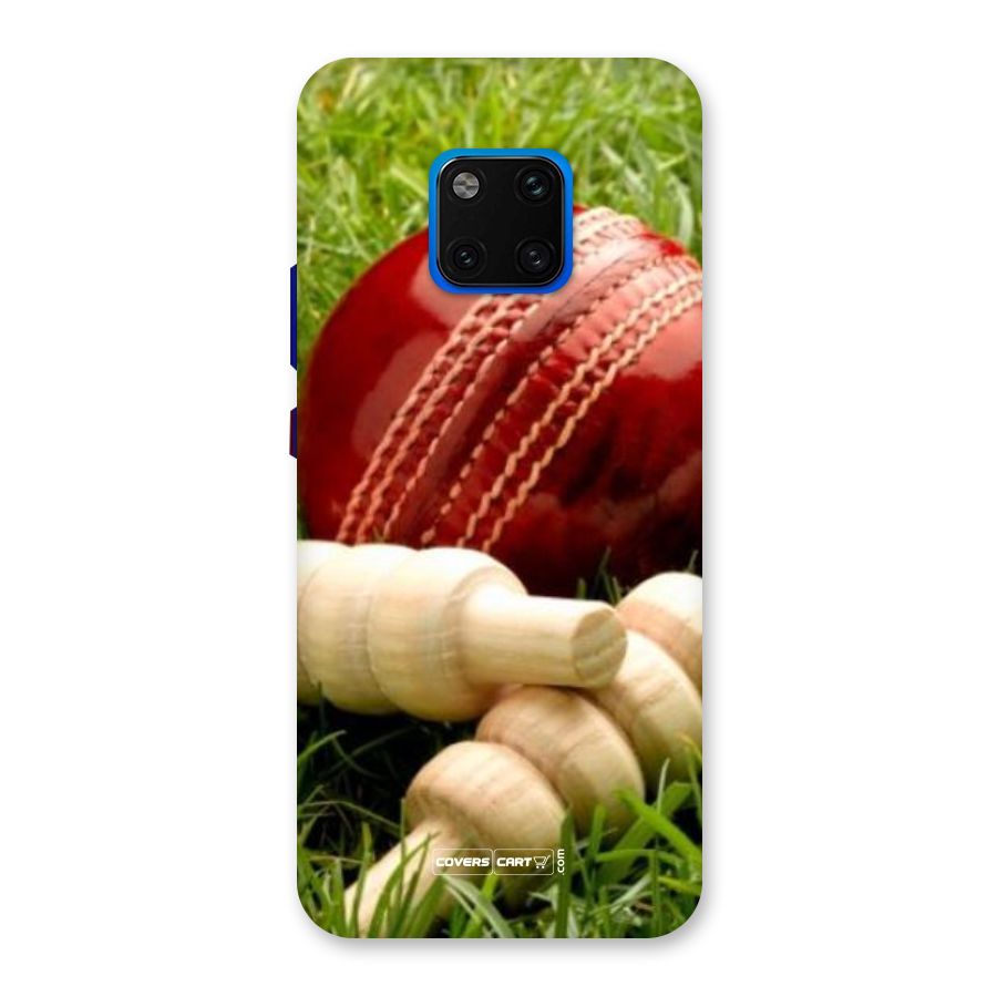 Cricket Ball and Stumps Back Case for Huawei Mate 20 Pro