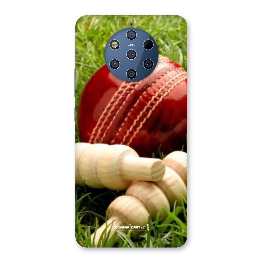 Cricket Ball and Stumps Back Case for Nokia 9 PureView