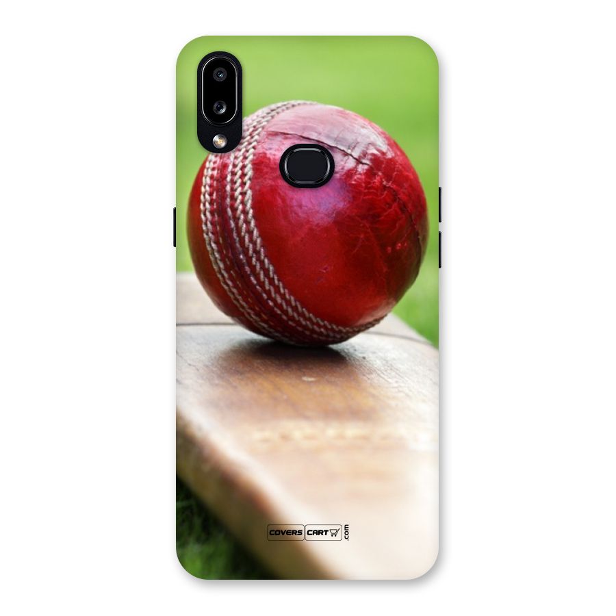 Cricket Bat Ball Back Case for Galaxy A10s