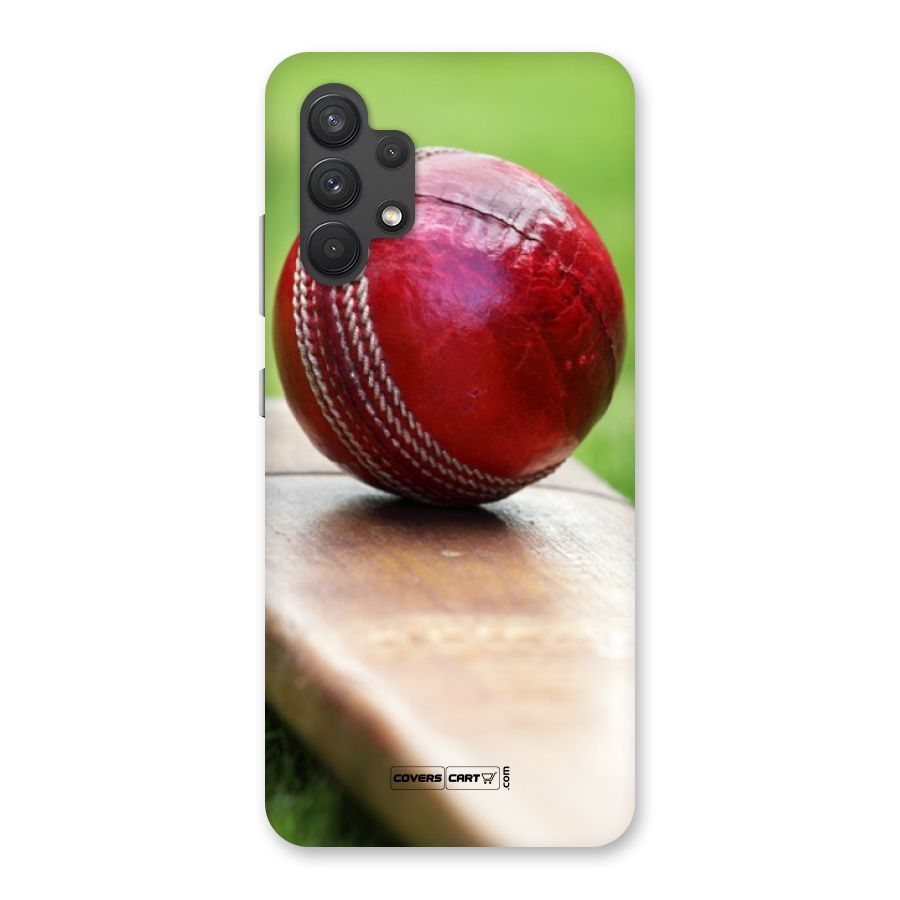Cricket Bat Ball Back Case for Galaxy A32