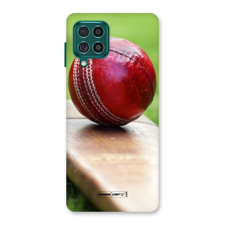 Cricket Bat Ball Back Case for Galaxy F62