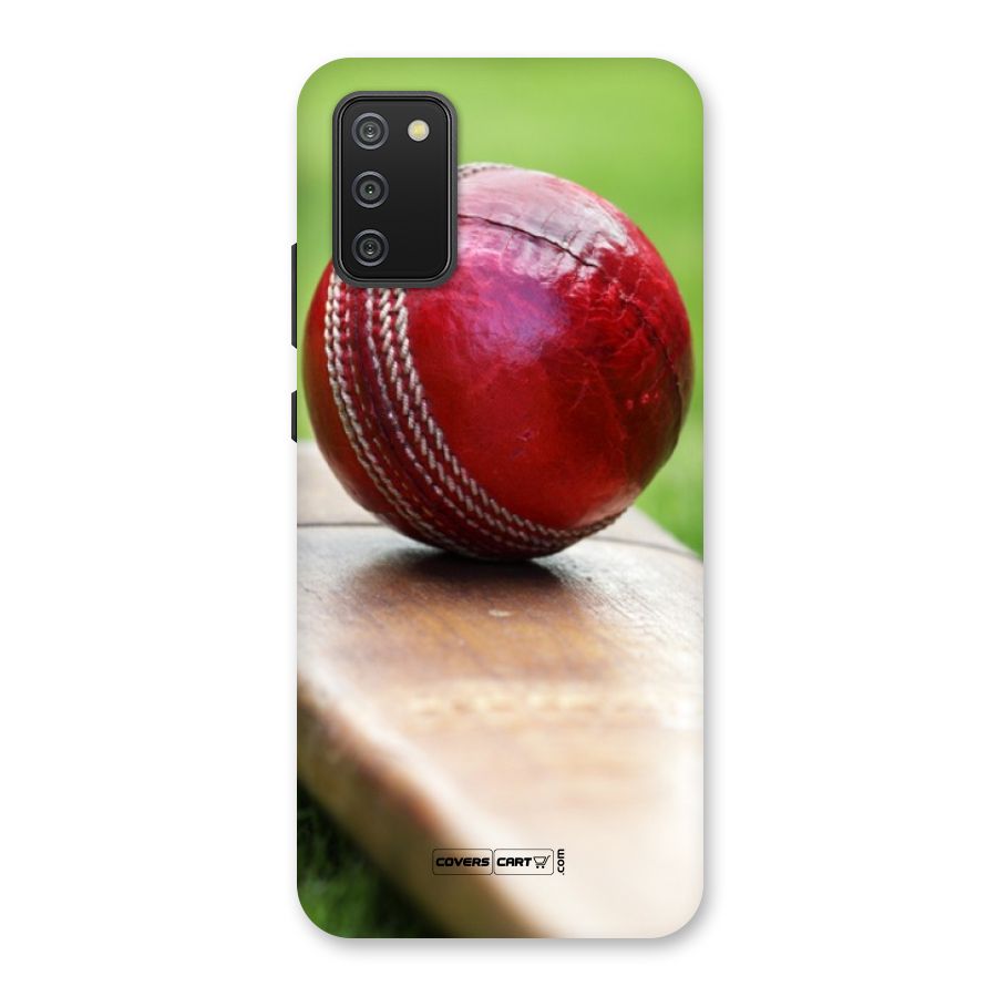 Cricket Bat Ball Back Case for Galaxy M02s