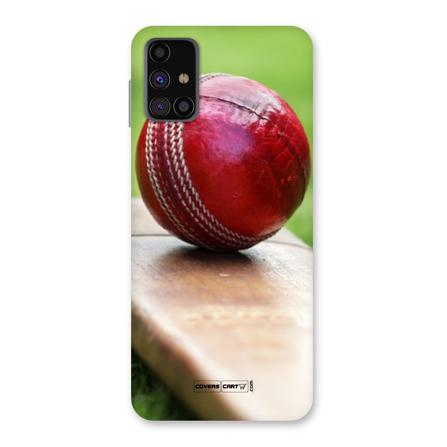 Cricket Bat Ball Back Case for Galaxy M31s