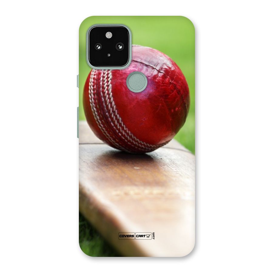 Cricket Bat Ball Back Case for Google Pixel 5