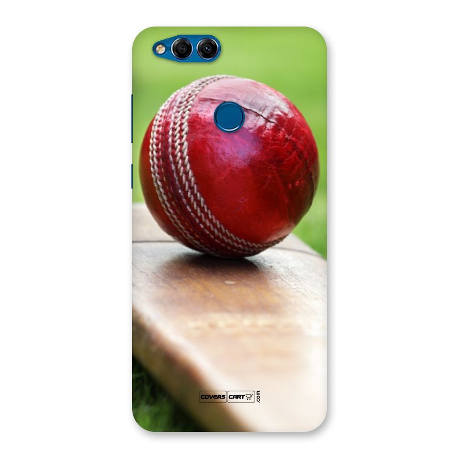 Cricket Bat Ball Back Case for Honor 7X