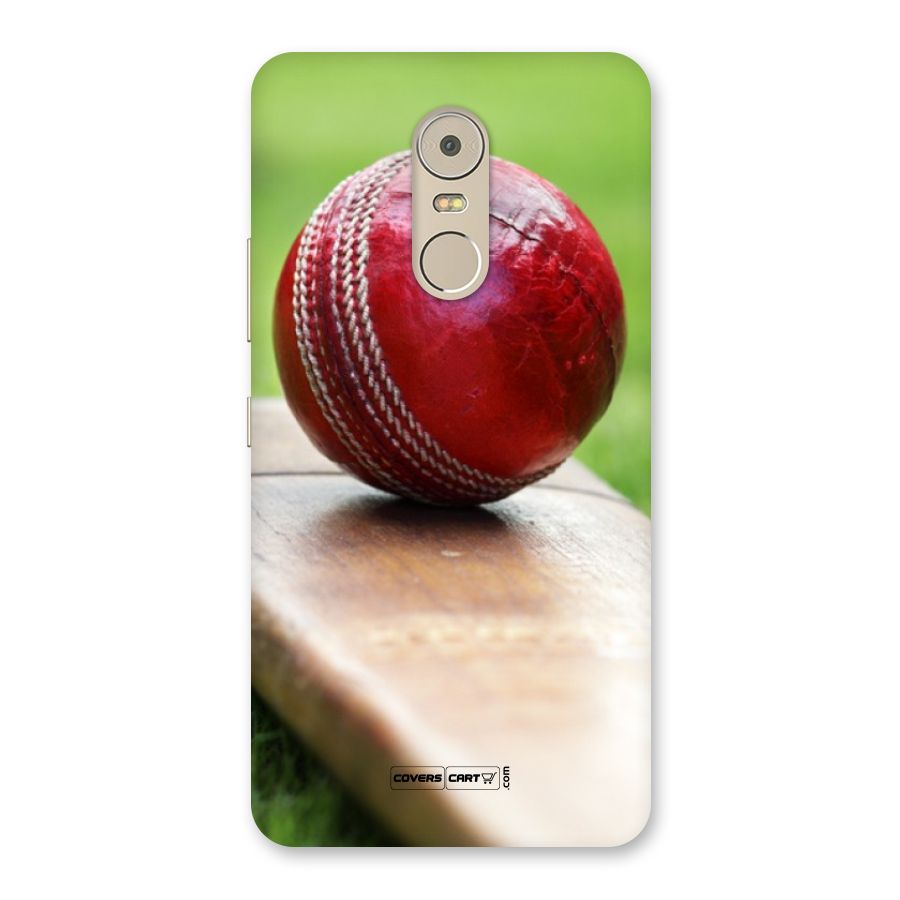 Cricket Bat Ball Back Case for Lenovo K6 Note