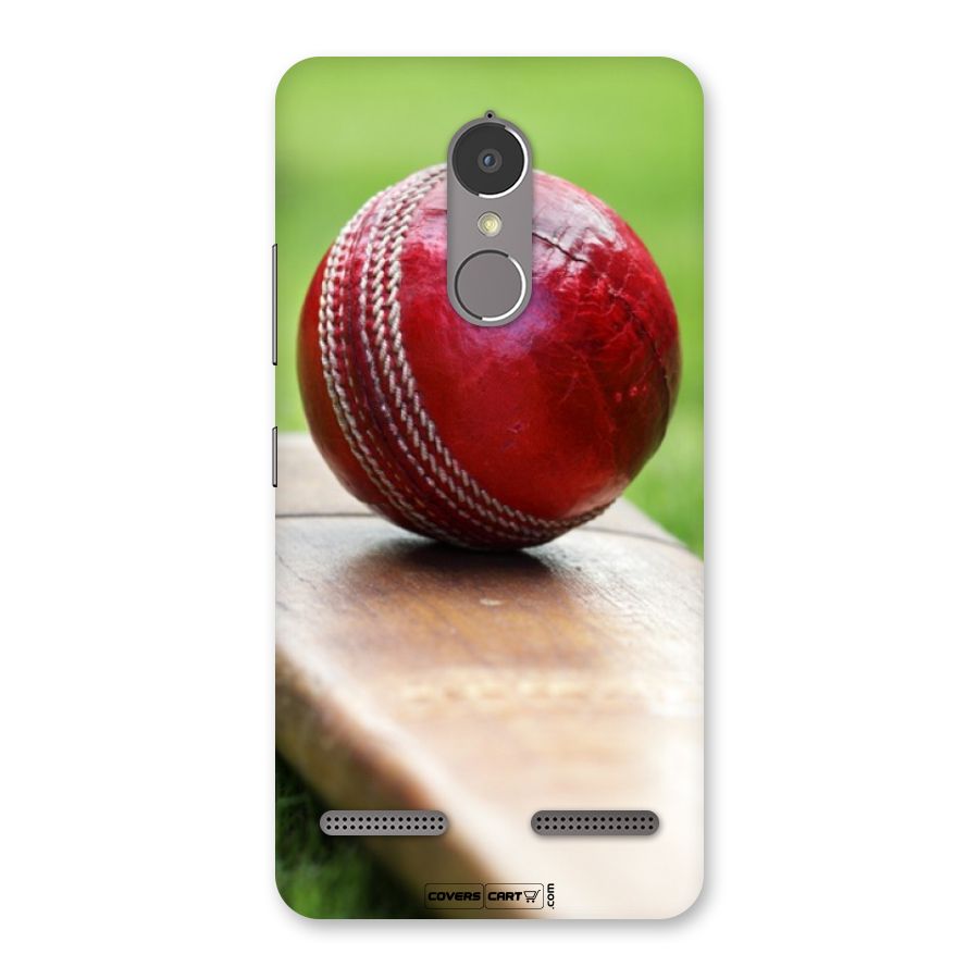 Cricket Bat Ball Back Case for Lenovo K6 Power