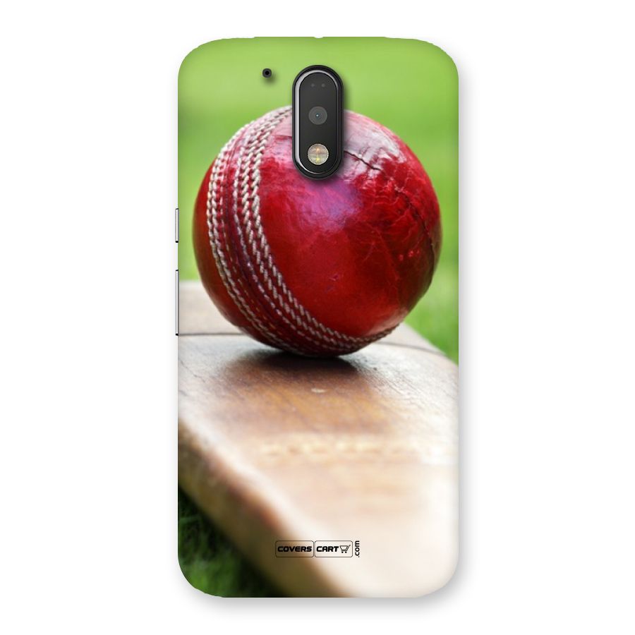 Cricket Bat Ball Back Case for Motorola Moto G4 Plus