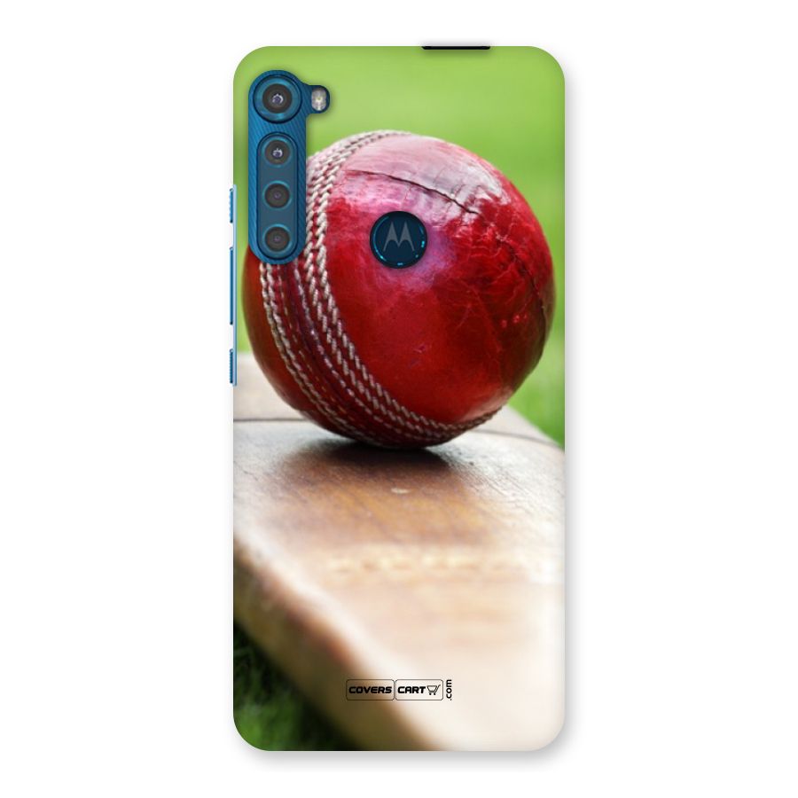 Cricket Bat Ball Back Case for Motorola One Fusion Plus