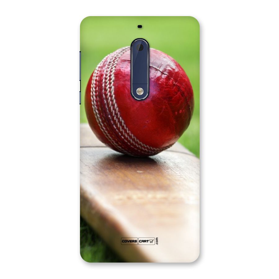 Cricket Bat Ball Back Case for Nokia 5