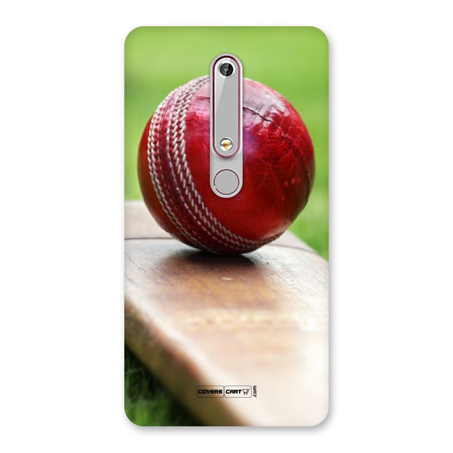Cricket Bat Ball Back Case for Nokia 6.1