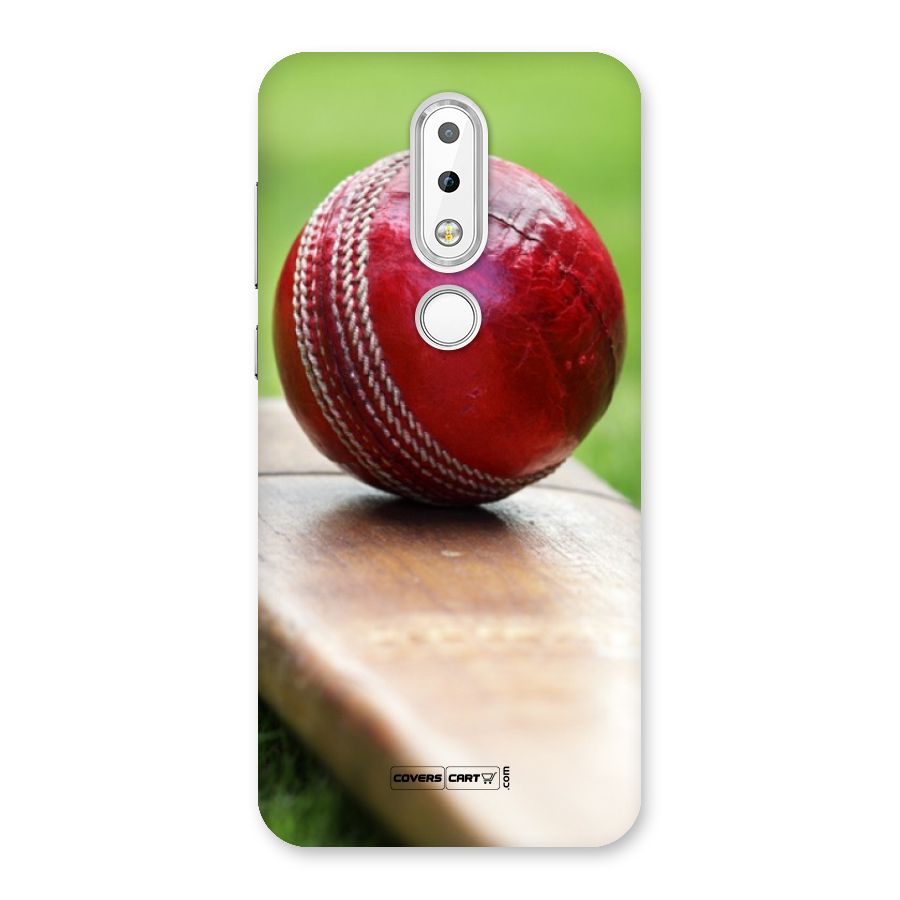 Cricket Bat Ball Back Case for Nokia 6.1 Plus