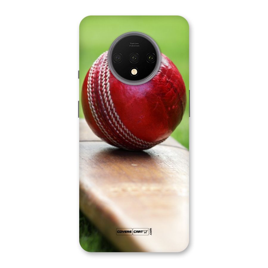 Cricket Bat Ball Back Case for OnePlus 7T