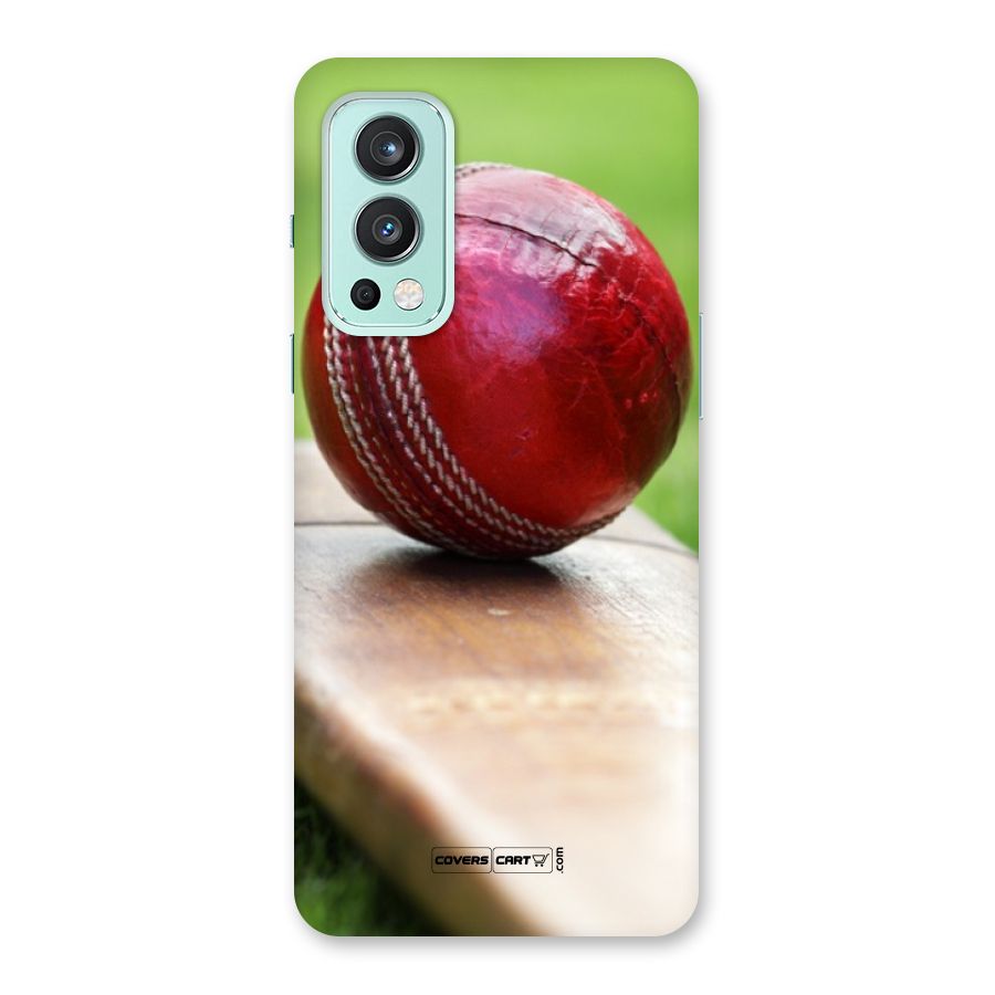 Cricket Bat Ball Back Case for OnePlus Nord 2 5G