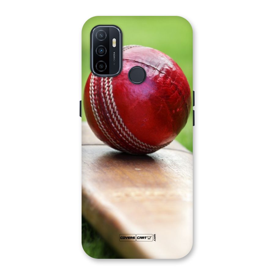 Cricket Bat Ball Back Case for Oppo A53