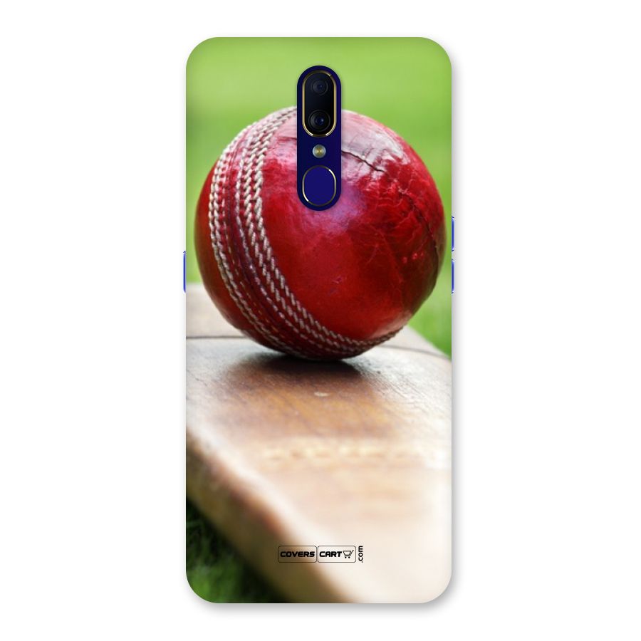 Cricket Bat Ball Back Case for Oppo A9