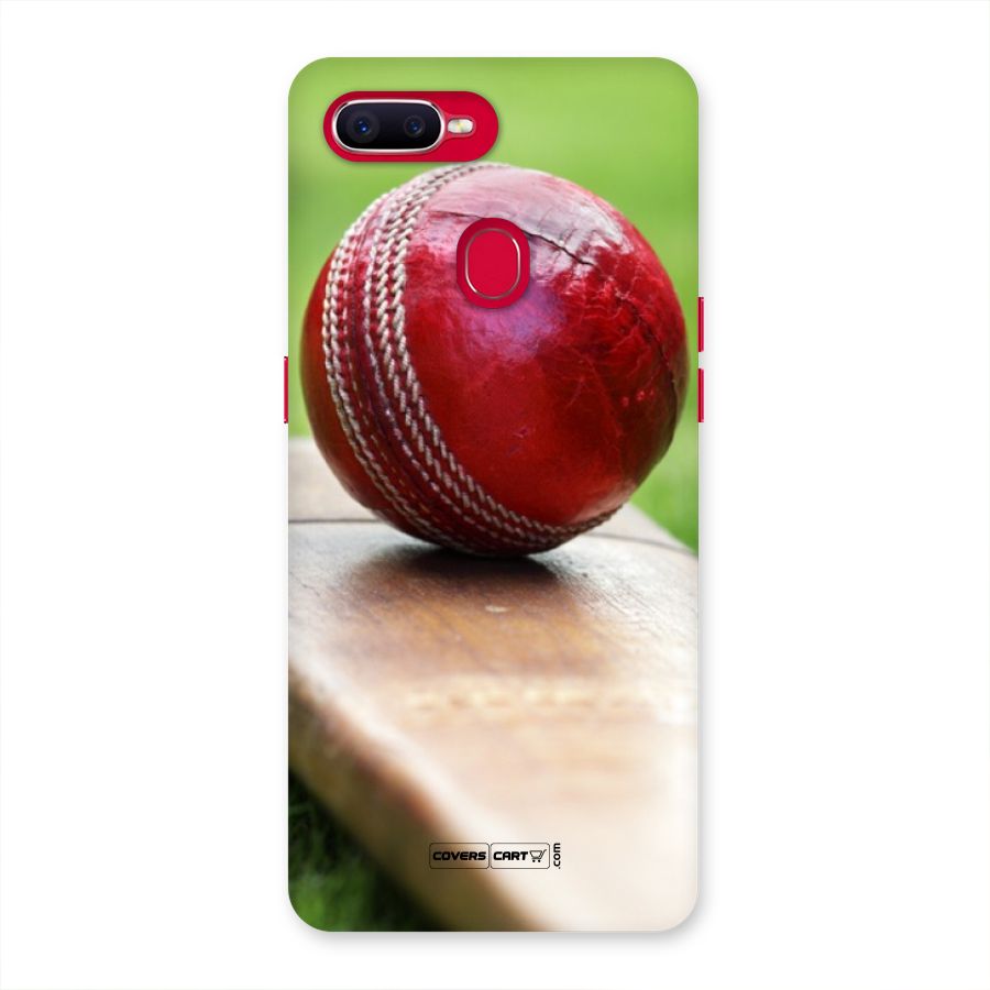 Cricket Bat Ball Back Case for Oppo F9 Pro