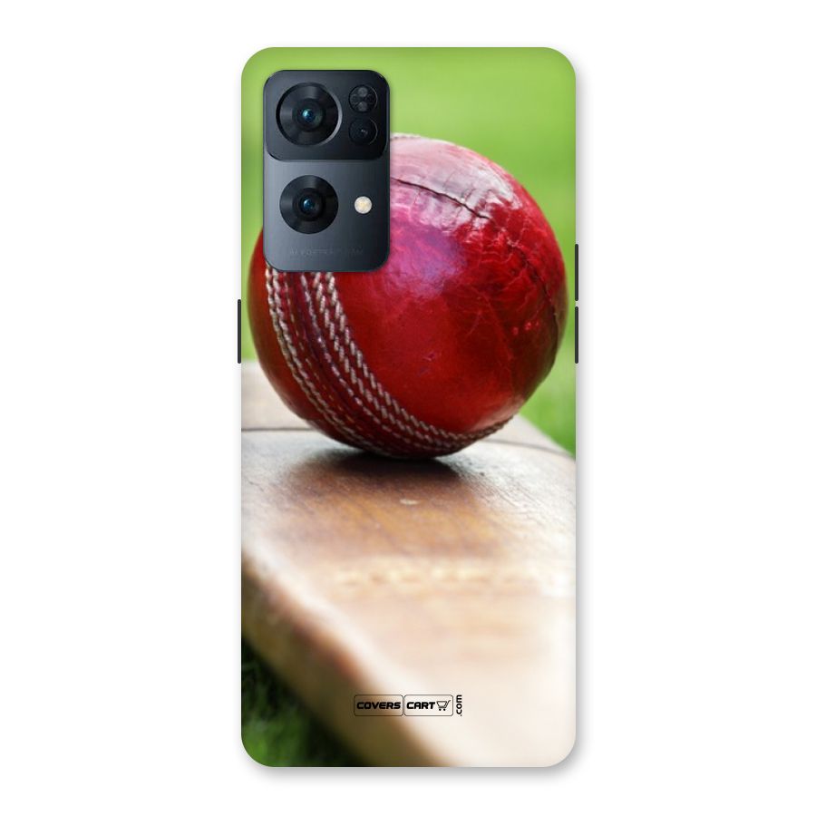 Cricket Bat Ball Back Case for Oppo Reno7 Pro 5G