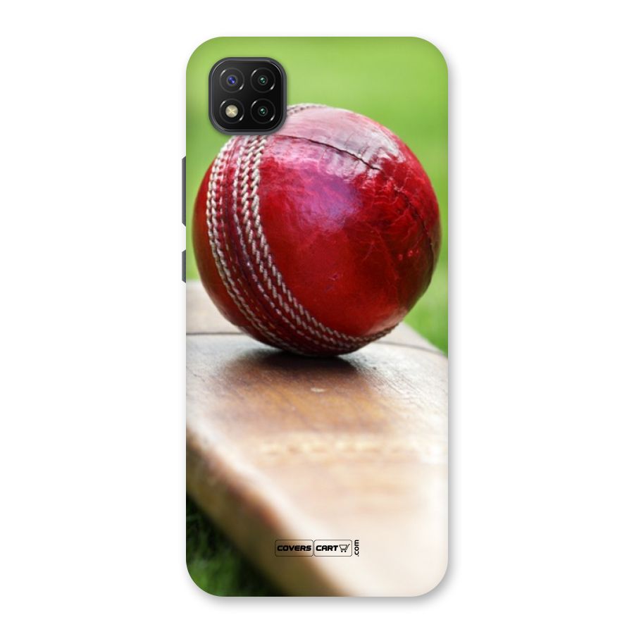 Cricket Bat Ball Back Case for Poco C3