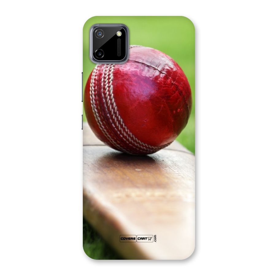 Cricket Bat Ball Back Case for Realme C11