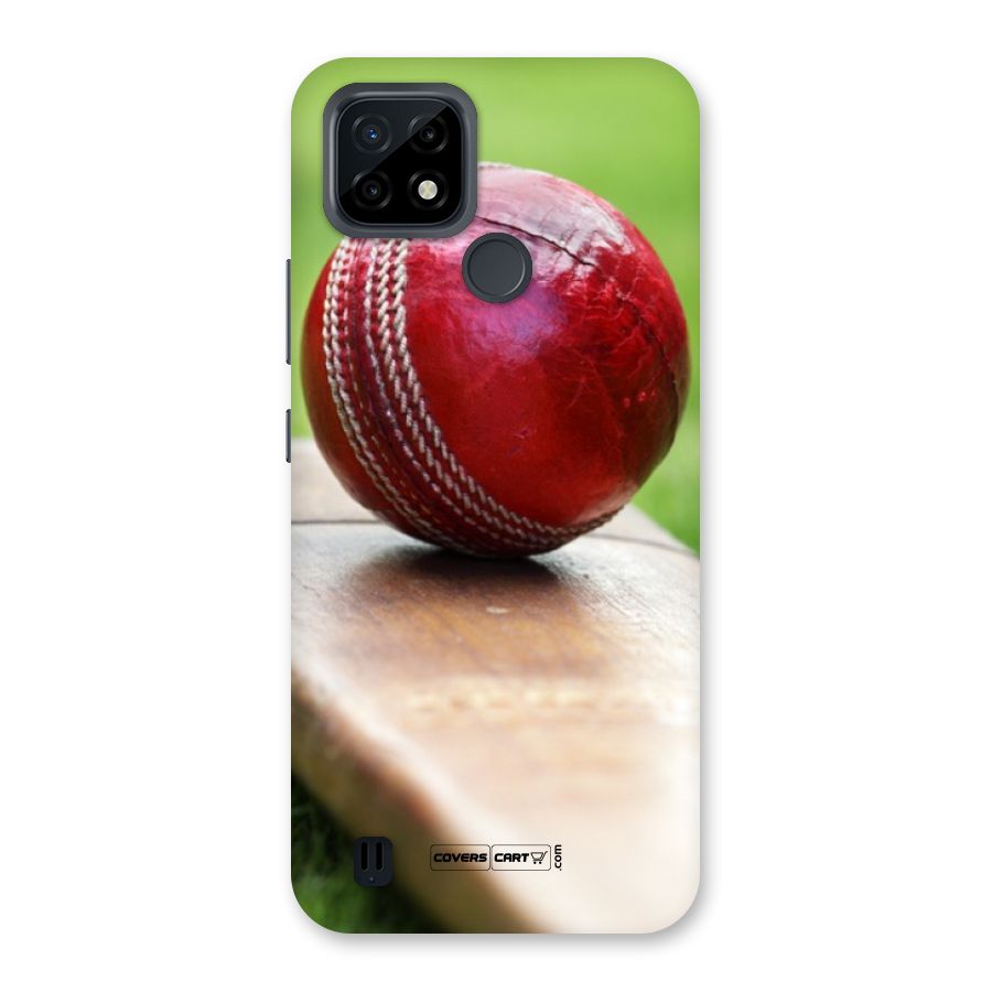 Cricket Bat Ball Back Case for Realme C21