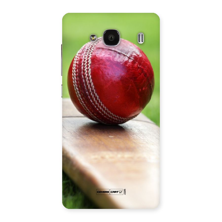 Cricket Bat Ball Back Case for Redmi 2s