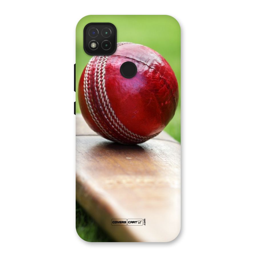 Cricket Bat Ball Back Case for Redmi 9