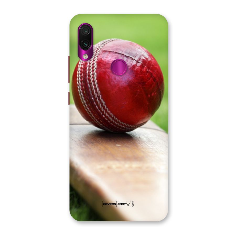Cricket Bat Ball Back Case for Redmi Note 7 Pro